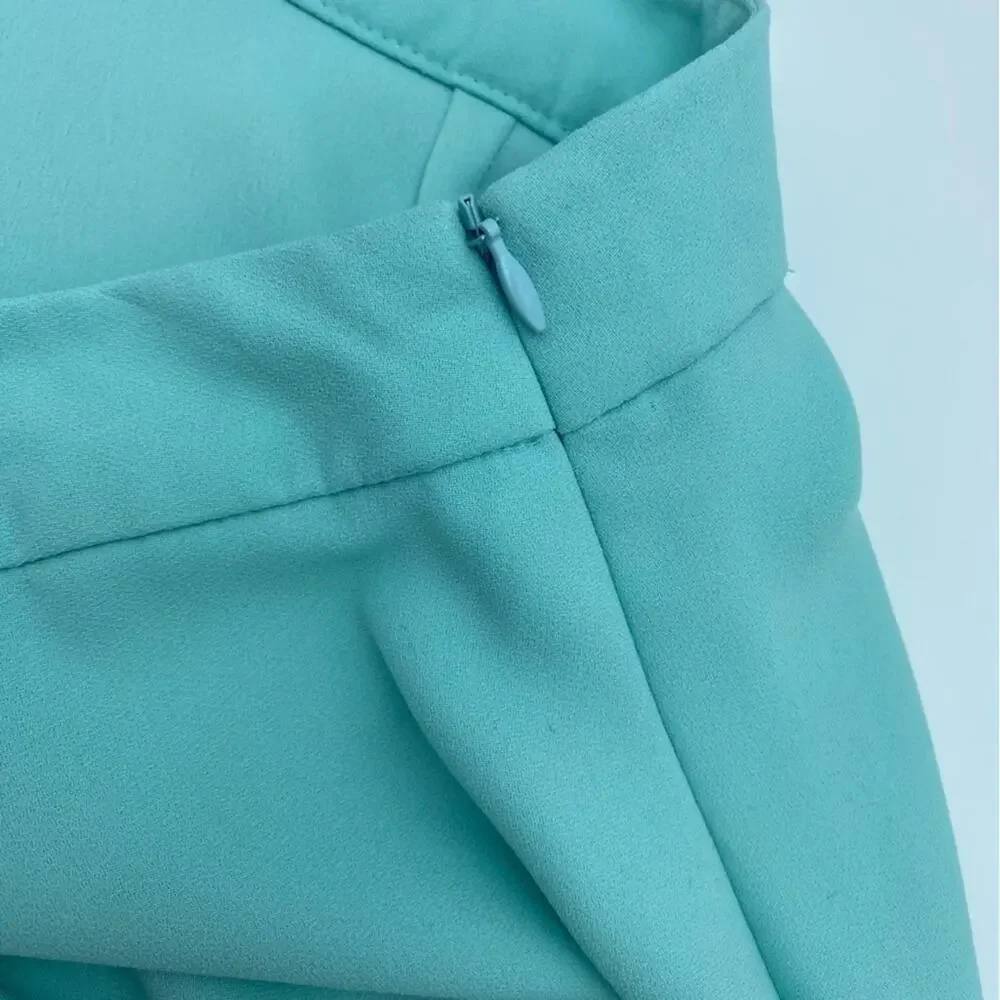 Trina Turk Short‎ Woman’s 14 Skirted Teal Coastal Resortwear Cruise